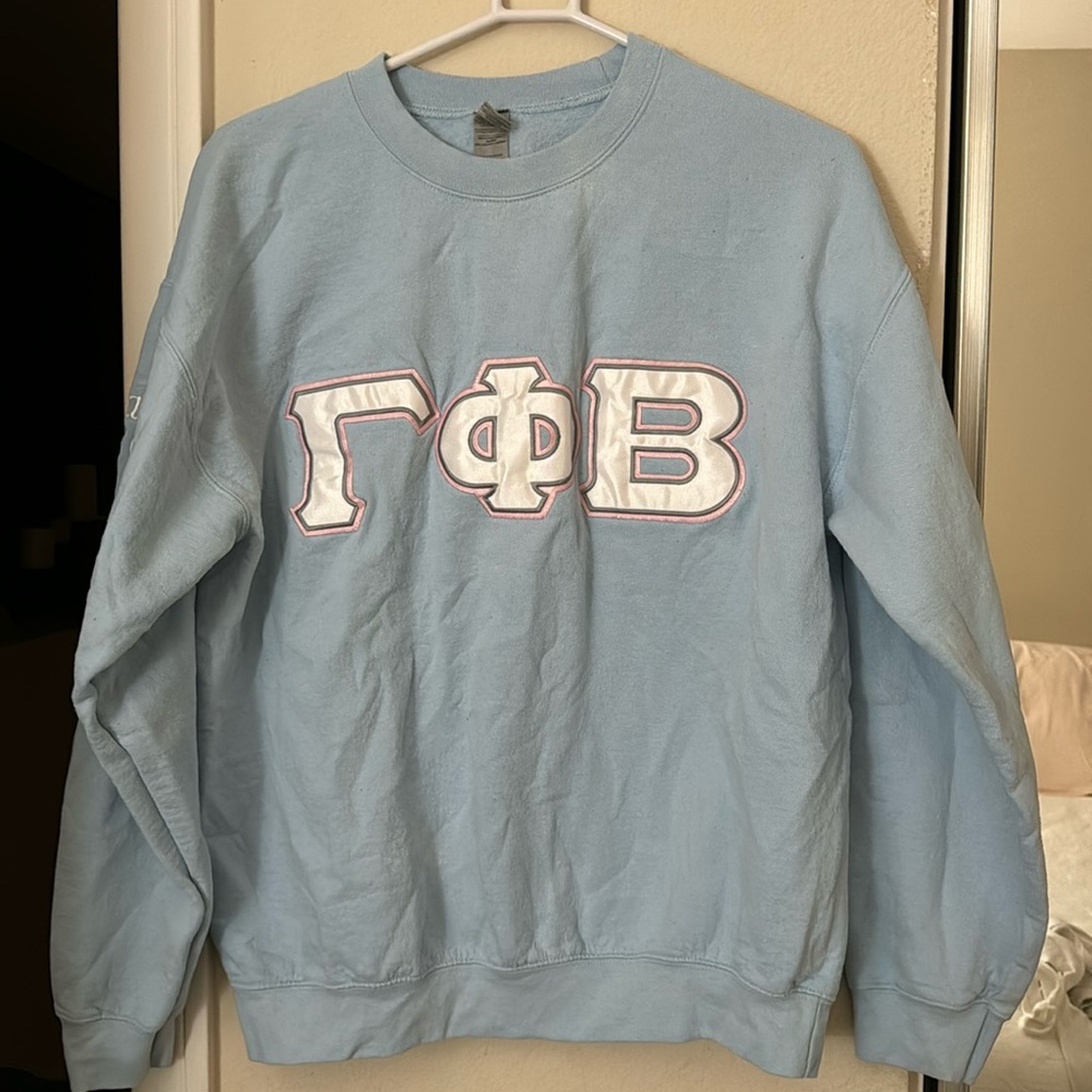 gphi crew neck💞⭐️ Gamma Phi Beta letters!